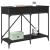 Masă de consolă Stejar Negru 100 x 39 x 78,5 cm Lemn compozit GartenMobel Dekor