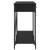 Masă de consolă Stejar Negru 100 x 39 x 78,5 cm Lemn compozit GartenMobel Dekor