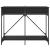 Masă de consolă Stejar Negru 100 x 39 x 78,5 cm Lemn compozit GartenMobel Dekor