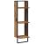 Raft de perete Lemn Vechi 30 x 25 x 100 cm Lemn compozit GartenMobel Dekor