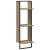 Raft de perete Stejar Artizanal 30 x 25 x 100 cm Lemn compozit GartenMobel Dekor