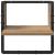 Set rafturi de perete 4 pcs Stejar Artizanal 65 x 25 x 30 cm GartenMobel Dekor