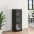 Bufet Stejar Negru 35 x 37 x 109 cm Lemn compozit GartenMobel Dekor