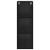 Dulap de perete Stejar Negru 35 x 37 x 102 cm Lemn compozit GartenMobel Dekor