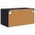 Dulap de perete Stejar Negru 68 x 37 x 35 cm Lemn compozit GartenMobel Dekor