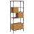 Bibliotecă Lemn Vechi 76 x 33 x 188,5 cm Lemn compozit GartenMobel Dekor
