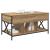 Masă de cafea stejar artizanal 100 x 55 x 50 cm Lemn compozit GartenMobel Dekor