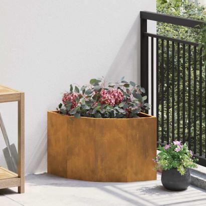 Ghiveci de colț Ruginit 45 x 45 x 35 cm GartenMobel Dekor