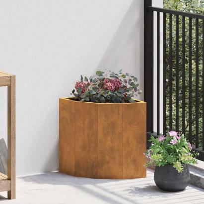 Ghiveci de colț Ruginit 30 x 30 x 35 cm GartenMobel Dekor