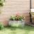 Jardinieră Argintiu 90 x 45 x 35 cm Oțel Galvanizat GartenMobel Dekor