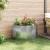 Jardinieră Argintiu 90 x 45 x 50 cm Oțel Galvanizat GartenMobel Dekor