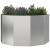 Jardinieră Argintiu 90 x 90 x 50 cm Oţel inoxidabil GartenMobel Dekor