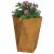 Jardinieră 2 pcs Ruginit 50 x 50 x 75 cm GartenMobel Dekor