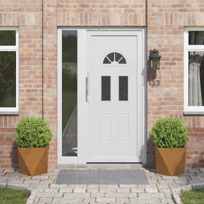 Jardinieră 2 pcs Ruginit 40 x 40 x 40 cm GartenMobel Dekor