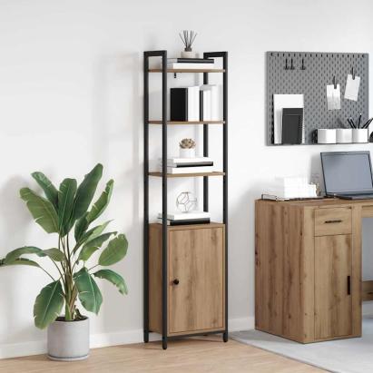 Dulap pentru cărți Stejar Artizanal 40 x 24 x 161 cm GartenMobel Dekor