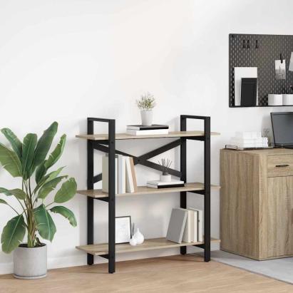 Raft pentru cărți Stejar Sonoma 100 x 33,5 x 102 cm GartenMobel Dekor