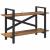 Raft pentru cărți Lemn Vechi 100 x 33,5 x 64 cm Lemn compozit GartenMobel Dekor