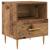 Noptieră 2 pcs Lemn vechi 40 x 35 x 47.5 cm Lemn compozit GartenMobel Dekor