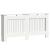 Capac pentru radiator Alb lucios 172 x 19 x 81,5 cm GartenMobel Dekor