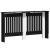 Capac pentru radiator Stejar Negru 152 x 19 x 81,5 cm GartenMobel Dekor