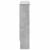 Capac pentru radiator Gri din beton 78 x 19 x 81,5 cm GartenMobel Dekor