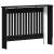 Capac pentru radiator Stejar Negru 112 x 19 x 81,5 cm GartenMobel Dekor