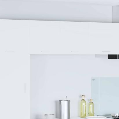 Dulap suspendat Riga 2 pcs Alb 40 x 31 x 40 cm Lemn compozit GartenMobel Dekor