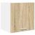 Dulap suspendat Riga 2 pcs Stejar Sonoma și Alb 40 x 31 x 40 cm GartenMobel Dekor