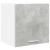 Dulap suspendat Riga 2 pcs Gri beton și Alb 40 x 31 x 40 cm GartenMobel Dekor