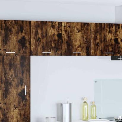 Dulap suspendat Riga Stejar afumat și alb 40 x 31 x 40 cm GartenMobel Dekor