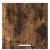 Dulap suspendat Riga 2 pcs Stejar afumat și alb 40 x 31 x 40 cm GartenMobel Dekor