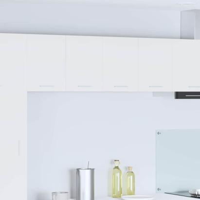 Dulap suspendat cu raft Riga Alb 60 x 31 x 40 cm Lemn compozit GartenMobel Dekor