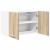 Dulap suspendat Riga Stejar Sonoma și Alb 60 x 31 x 40 cm GartenMobel Dekor