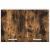 Dulap suspendat Riga 2 pcs Stejar afumat și alb 60 x 31 x 40 cm GartenMobel Dekor
