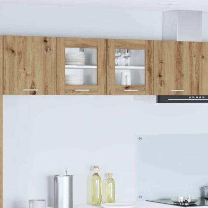 Dulap suspendat cu raft Riga Stejar Artizanal 40 x 31 x 40 cm GartenMobel Dekor