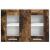 Dulap suspendat Riga 2 pcs Stejar fumuriu 60 x 31 x 40 cm GartenMobel Dekor