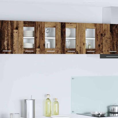 Dulap suspendat Riga Lemn Vechi 60 x 31 x 40 cm Lemn compozit GartenMobel Dekor