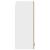 Dulap suspendat Riga 2 pcs Stejar Sonoma și Alb 30 x 31 x 80 cm GartenMobel Dekor