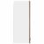 Dulap suspendat Riga 2 pcs Stejar afumat și alb 30 x 31 x 80 cm GartenMobel Dekor