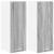 Dulap suspendat Riga 2 pcs Gri Sonoma și Alb 30 x 31 x 80 cm GartenMobel Dekor