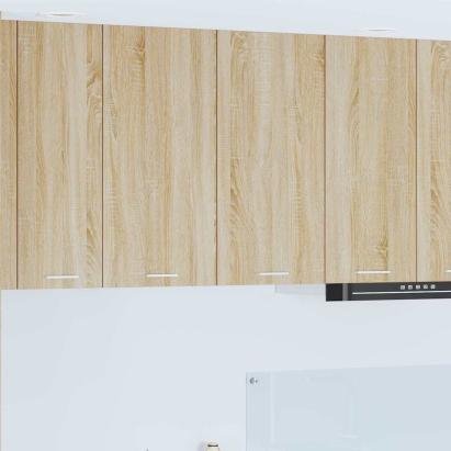 Dulap suspendat cu raft Riga Stejar Sonoma 80 x 31 x 80 cm GartenMobel Dekor