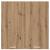 Dulap suspendat cu raft Riga Stejar Artizanal 80 x 31 x 80 cm GartenMobel Dekor