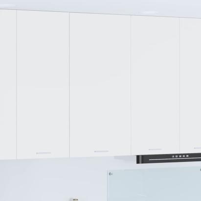 Dulap suspendat cu raft Riga Alb 50 x 31 x 100 cm Lemn compozit GartenMobel Dekor