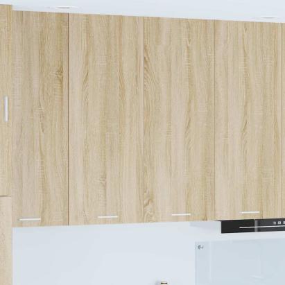 Dulap suspendat cu raft Riga Stejar Sonoma 80 x 31 x 100 cm GartenMobel Dekor