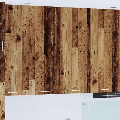 Dulap suspendat Riga Lemn Vechi 80 x 31 x 100 cm Lemn compozit GartenMobel Dekor