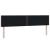 Pat box spring cu saltea, negru, 180x210 cm, catifea GartenMobel Dekor