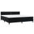 Pat box spring cu saltea, negru, 180x210 cm, catifea GartenMobel Dekor