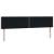 Pat box spring cu saltea, negru, 180x220 cm, catifea GartenMobel Dekor