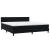 Pat box spring cu saltea, negru, 180x210 cm, catifea GartenMobel Dekor
