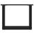 Picioare pentru măsuță de cafea în formă de U, 2 buc., negru, 30x(30-31) cm, oțel GartenMobel Dekor